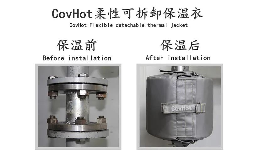 COVHOT?柔性可拆卸式<a href=http://m.sdjmqj.cn/e/tags/?tagname=%E4%BF%9D%E6%B8%A9%E8%A1%A3 target=_blank class=infotextkey>保溫衣</a>,蒸汽系統(tǒng)節(jié)能,節(jié)能保溫
